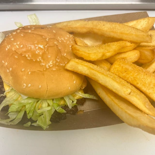 Gouda Burger.