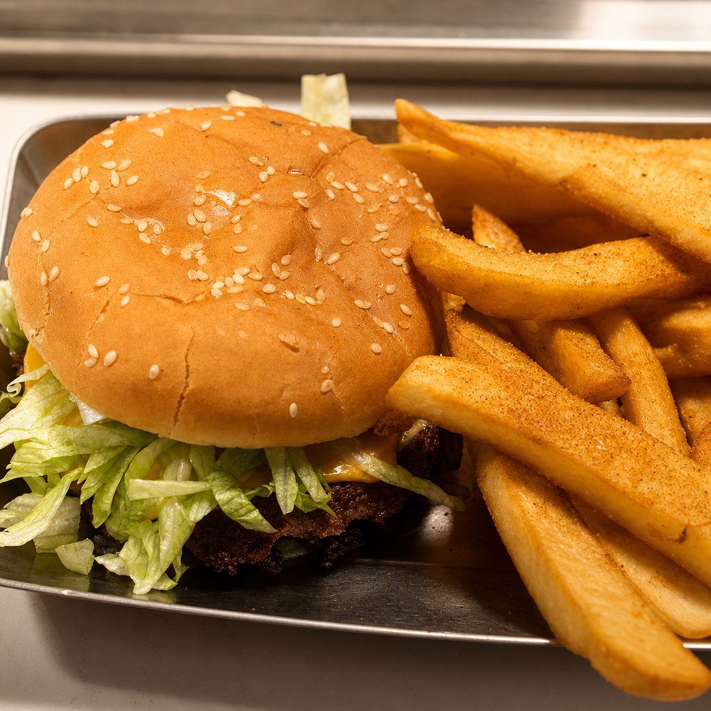 Gouda Burger.